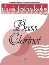 Classic Festival Solos Vol. 1 Piano Accompaniment cover Thumbnail